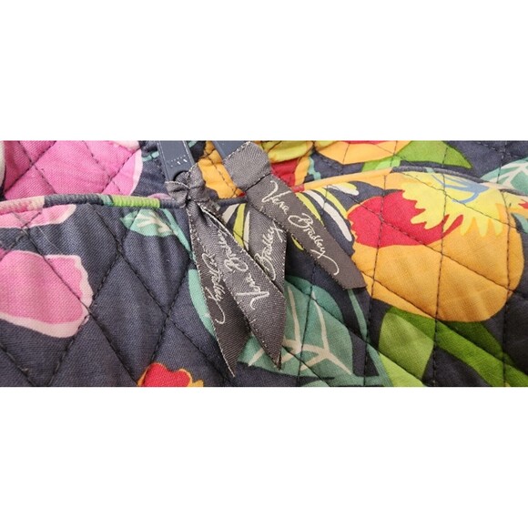 Vera Bradley Jazzy Blooms Floral Backpack Bag Double Zip - Picture 3 of 10